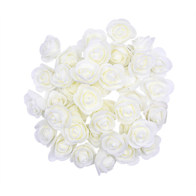 Artificial Rose Head Foam Flower